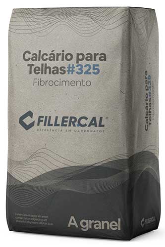 Fillercal Calcário para Telhas #325 Calcário para Telhas • Fibrocimento • Malha Fina