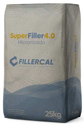 Fillercal SuperFiller 4.0 Carbonato de Cálcio • Aditivo Mineral • Micronizado